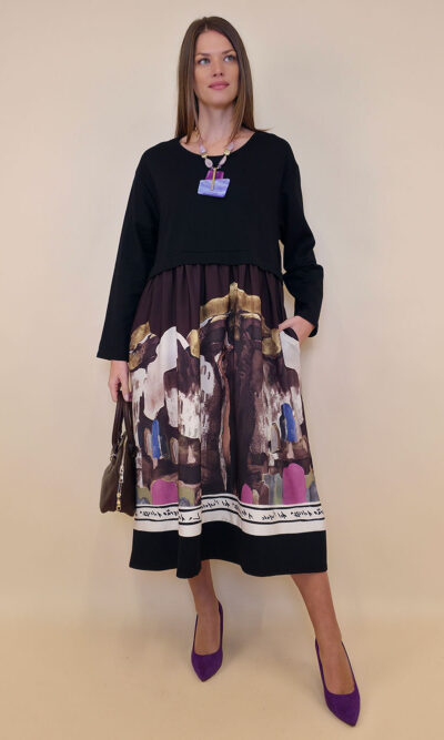 Haljina 52 Adair - felpa - Positano brown
