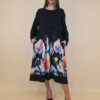 Haljina 52 Adair - felpa - Floral black