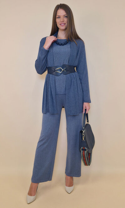 Kardigan 44 Creswell - jersey UN - jeans