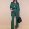Kardigan 44 Creswell - jersey UN - b.green
