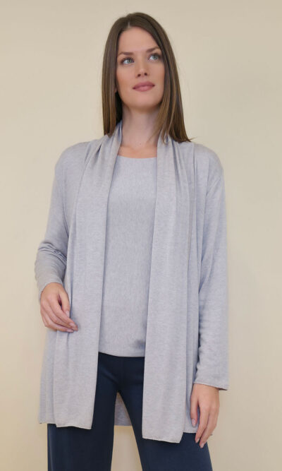 Kardigan 44 Creswell - jersey UN - beige