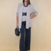 Kardigan 44 Creswell - jersey UN - beige