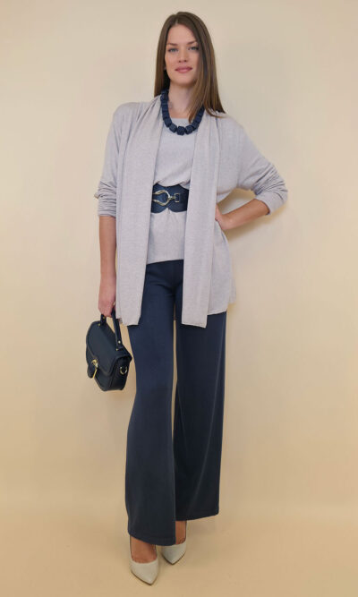 Kardigan 44 Creswell - jersey UN - beige
