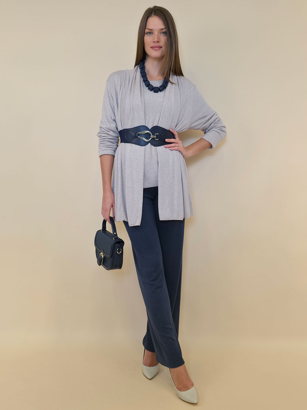 Kardigan 44 Creswell - beige - Slika 4