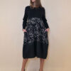 Haljina 60 Astoria - felpa/ecco leather/Baroque - black