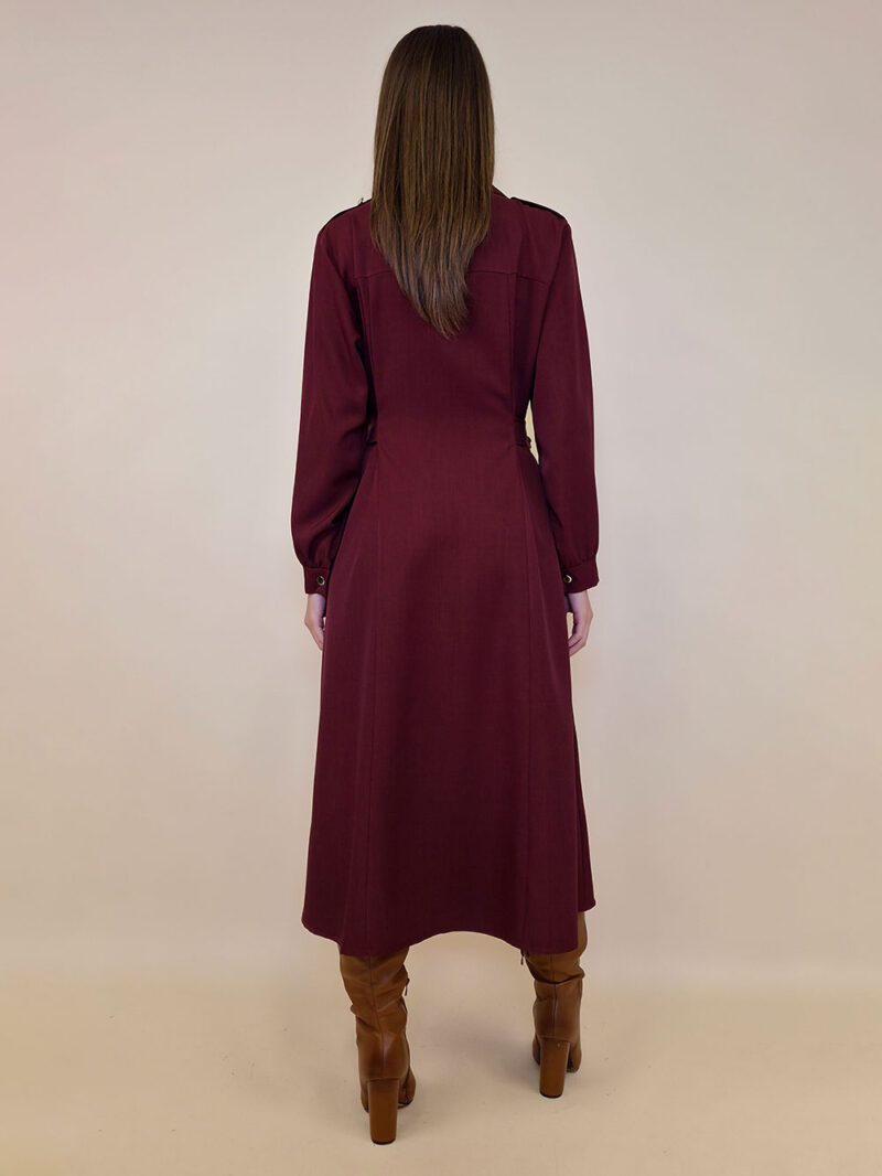 Haljina 72 Niobrara - burgundy - Slika 2