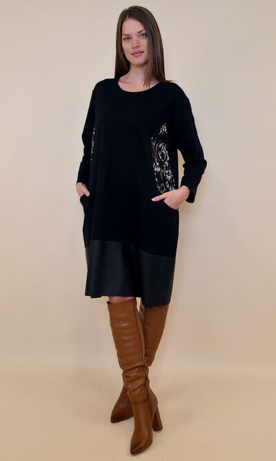 Haljina 55 Antelope - felpa/ecco lth Baroque - umetak brown