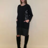 Haljina 55 Antelope - felpa/ecco lth Baroque - umetak black