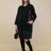 Haljina 55 Antelope - felpa/ecco lth Baroque - umetak black
