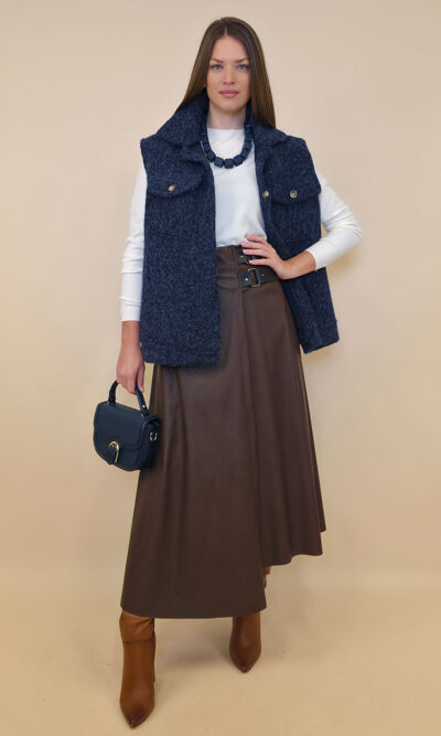 Jakna 48 Cannon - jersey mohair b.r. - navy