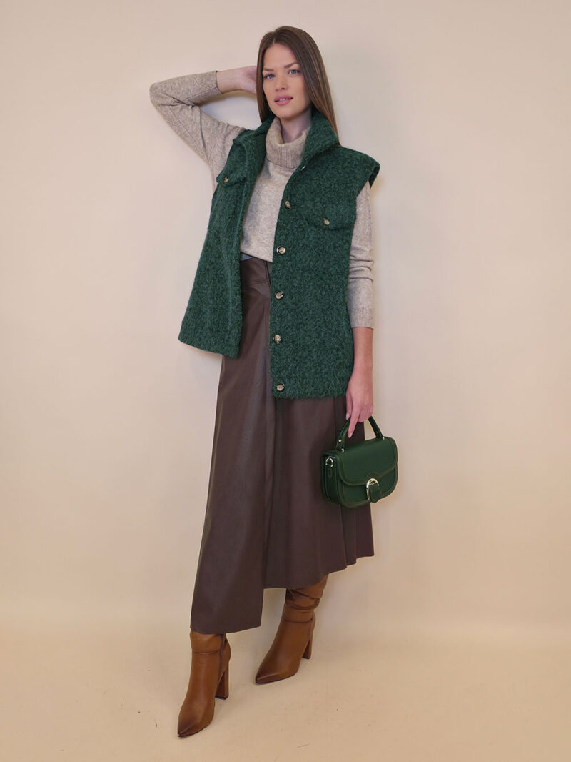Jakna 48 Cannon - jersey mohair b.r. - bottle green