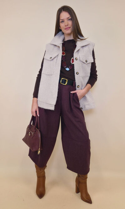 Jakna 48 Cannon - jersey mohair b.r. - beige