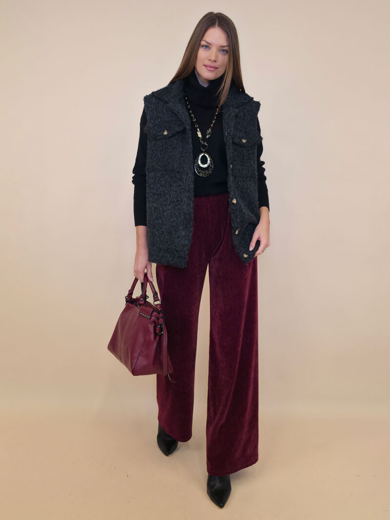 Jakna 48 Cannon - jersey mohair b.r. - black