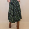 Suknja 34 Tahoe - jersey print tartan kocka - military