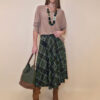 Suknja 34 Tahoe - jersey print tartan kocka - military