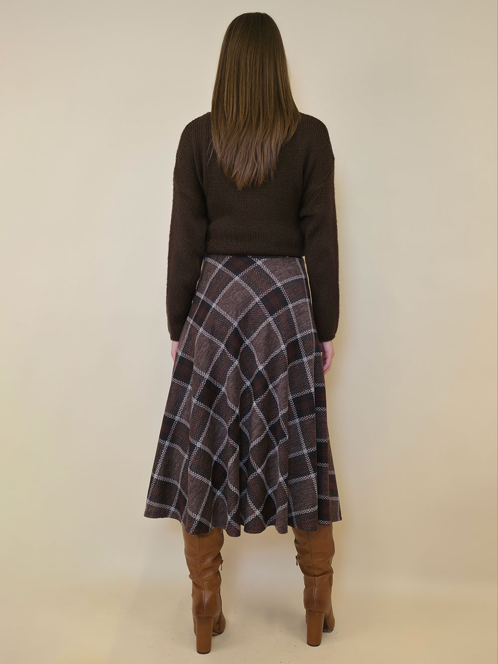 Suknja 34 Tahoe - brown - Slika 3