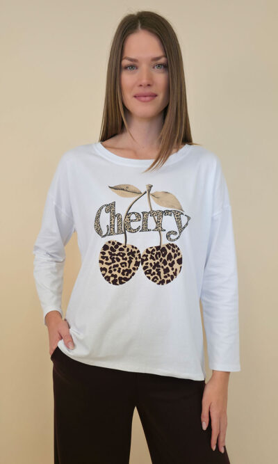 Majica 36 Noroo - cotton d.r. - Fashion Cherries