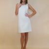 Haljina 52 Nora - jersey UN ciniglia - white