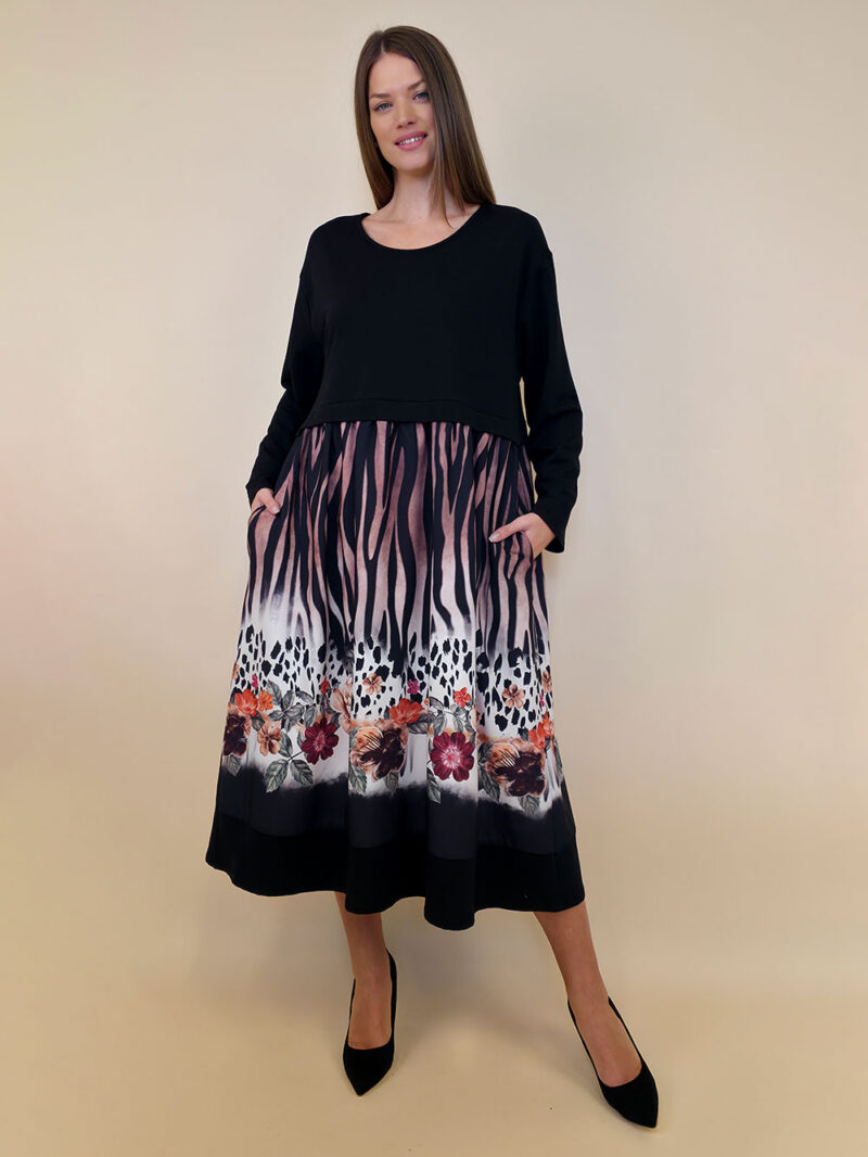 Haljina 52 Adair - felpa - Zebra Floral
