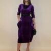 Haljina 48 Saga - velvet - purple