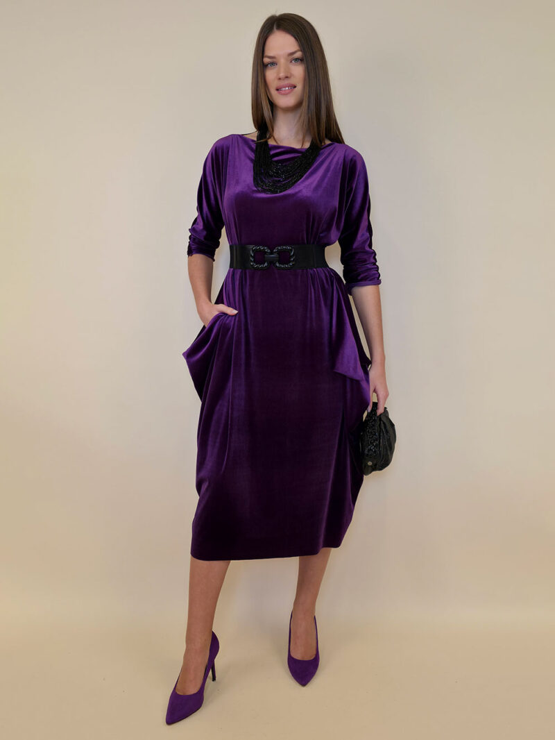 Haljina 48 Saga - velvet - purple