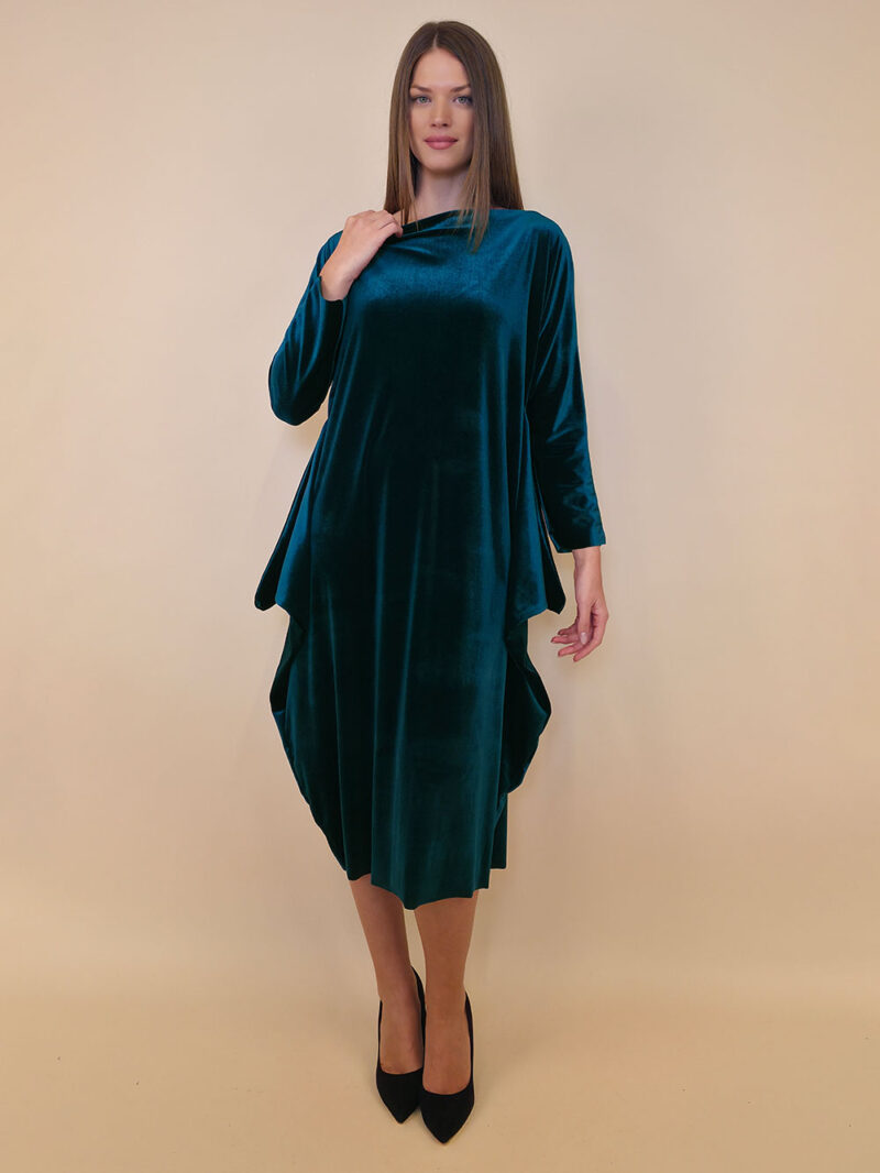 Haljina 48 Saga - velvet - ottanio