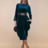 Haljina 48 Saga - velvet - ottanio