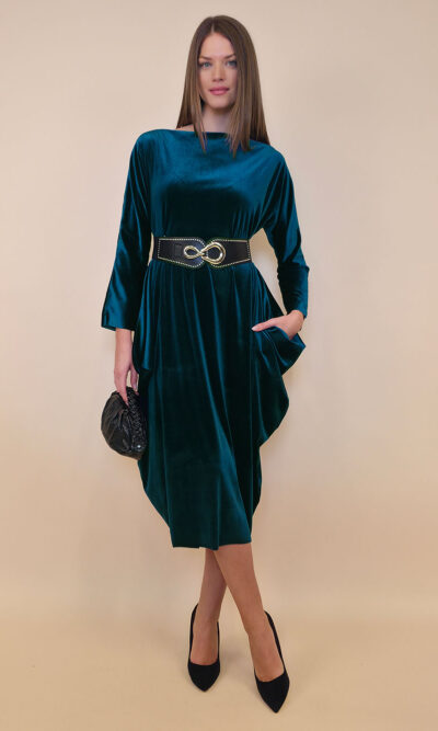 Haljina 48 Saga - velvet - ottanio