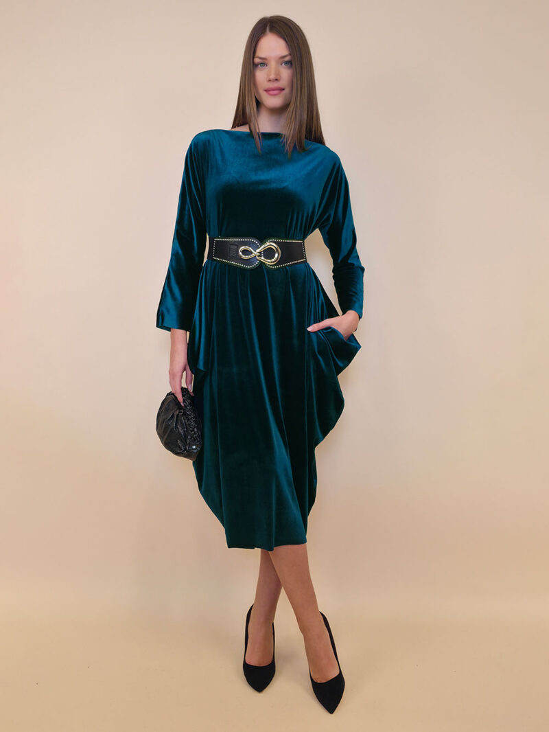 Haljina 48 Saga - velvet - ottanio