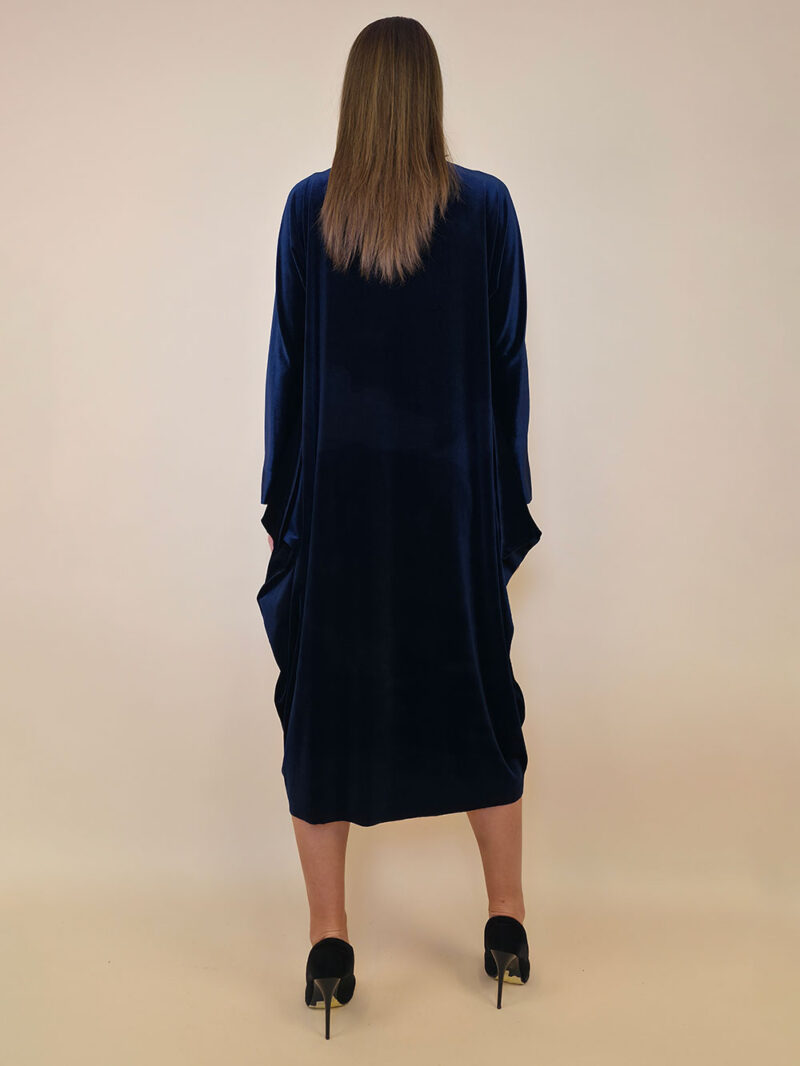 Haljina 48 Saga - velvet - navy