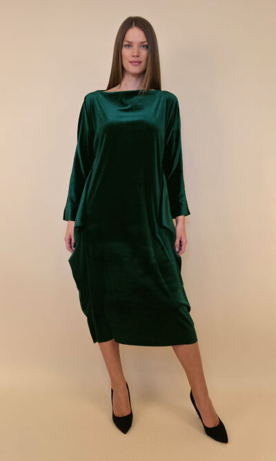 Haljina 48 Saga - velvet - b.green