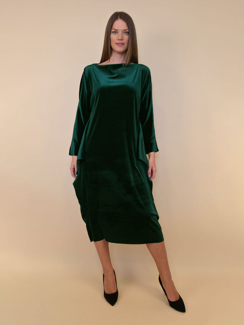 Haljina 48 Saga - velvet - b.green