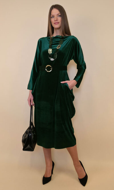 Haljina 48 Saga - velvet - b.green