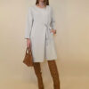 Haljina 52 Beatrice - jersey UN - pojas bok - beige