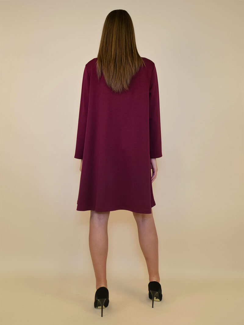 Haljina 55 Bristow - burgundy - Slika 3
