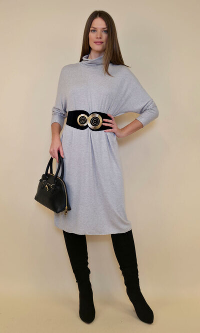 Haljina 46 Lorton - jersey UN dolčevita - beige