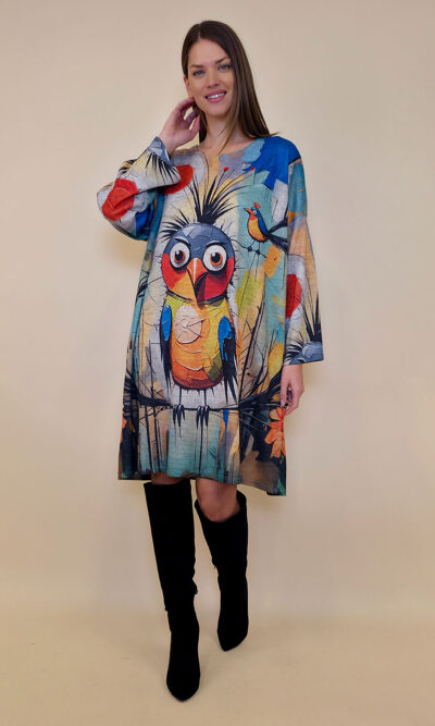 Haljina+šal 48 Arkansas - jersey - Nervous Bird