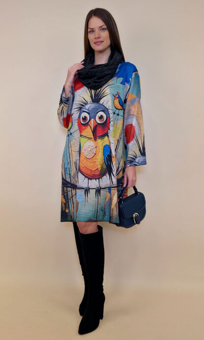 Haljina+šal 48 Arkansas - jersey - Nervous Bird