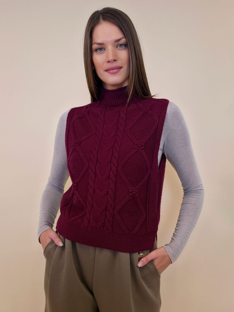 Majica 48 Belton - plt UN b.r. - burgundy