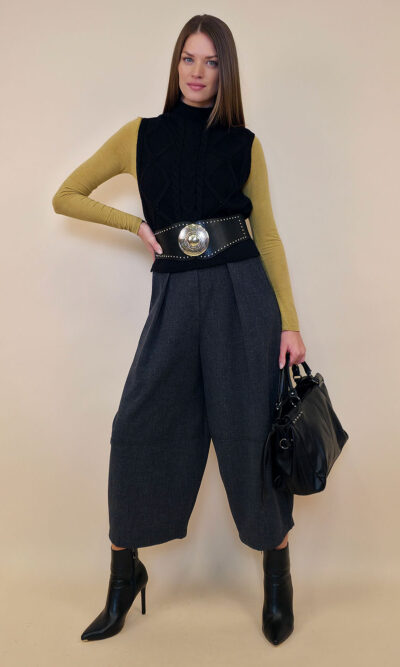 Majica 48 Belton - plt UN b.r. - black