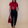 Majica 36 Chilton - jersey UN k.r. - red