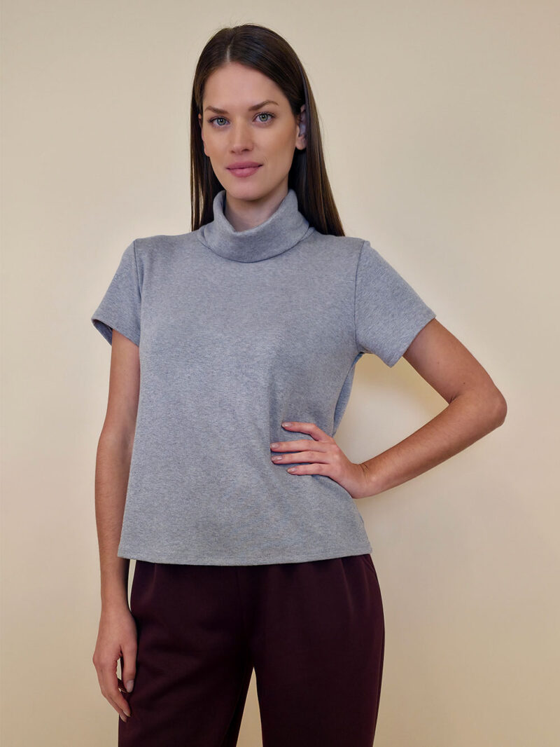 Majica 36 Chilton - jersey UN k.r. - grey