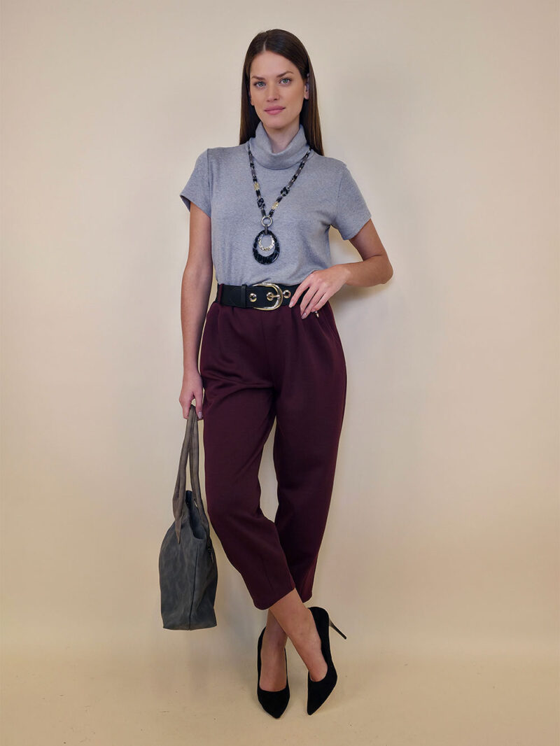 Majica 36 Chilton - jersey UN k.r. - grey
