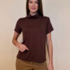 Majica 36 Chilton - jersey UN k.r. - brown