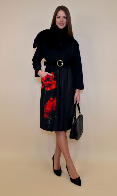 Haljina 52 Veneta - felpa/ecco lth - Red Poppy Bud
