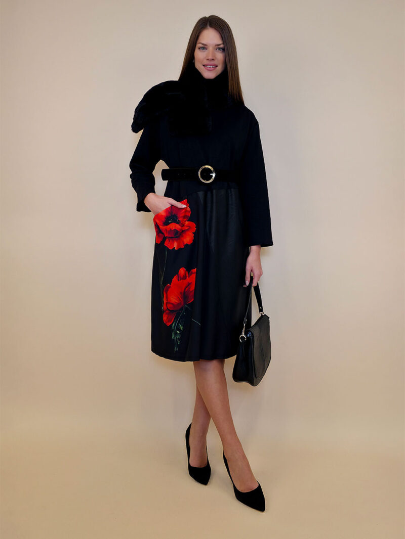 Haljina 52 Veneta - felpa/ecco lth - Red Poppy Bud