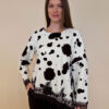 Tunika 64 Antigo - jersey/lace pjege - brown&panna