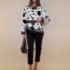 Tunika 64 Antigo - jersey/lace pjege - brown&panna