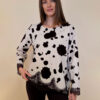 Tunika 64 Antigo - jersey/lace pjege - brown&beige