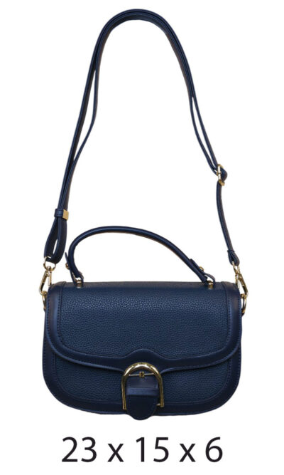 Torba 32 - small buckle bag - blue